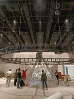Structure de scène en aluminium pour éclairage de scène, support lourd pour extérieur et intérieur, éclairage de scène rond pour DJ, structure de scène 390MM