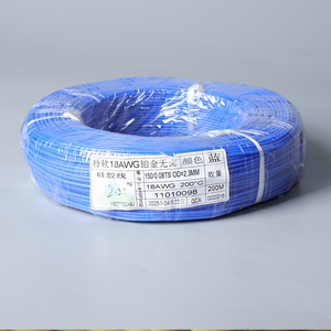 Cable Eléctrico Flexible <span class=keywords><strong>de</strong></span> 18 AWG en China, Cable Eléctrico Industrial <span class=keywords><strong>de</strong></span> <span class=keywords><strong>Silicona</strong></span> con Aislamiento Resistente al Calor - Product Image 5
