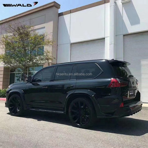 ชุดแต่งรอบคันรุ่น WALD สำหรับ Lexus LX570 ประกอบด้วย สเกิร์ตข้าง, สเกิร์ตหน้า, สเกิร์ตหลัง, คิ้วล้อใหญ่ - Product Image 3