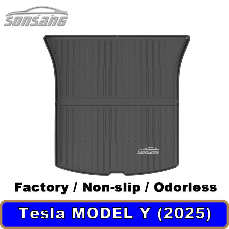 For Model y Juniper 2025 trunk mats