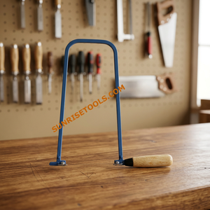 Cadre de scie à frettes en acier inoxydable bleu de 300 mm avec poignée blanche pour outils de fabrication de bijoux par SUNTOOLS/STIPL - Product Image 3