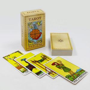 工場直販 カスタム英語タロットカードデッキセット ガイドブック付き カスタムタロットカード卸売 - Product Image 2