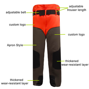 Pantalon de protection anti-coupure respirant Sturdyarmor pour travaux forestiers et exploitation forestière, style tablier, protection contre les tronçonneuses - Product Image 4