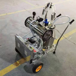 Buen precio hogar caminar portátil vaca lechera oveja uso ordeñadora compresión de aire ventosa ajustable ordeñadora - Product Image 2