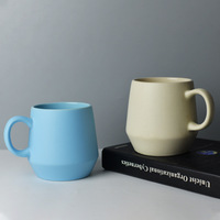 Mug en céramique de porcelaine grande capacité personnalisé en gros, avec logo de marque, design moderne, pour café et lait, impression en gros