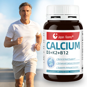 Cápsulas de Vitaminas Shecome Premium con Calcio D3+K2+B12, Favorecen la Función Ósea y Muscular, Suplemento Herbal de Calcio D3+K2+B12 - Product Image 4