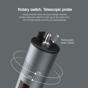German <span class=keywords><strong>Red</strong></span> Dot Award 30Km Probador de <span class=keywords><strong>red</strong></span> óptica Puntero láser de fibra 30mW Recargable FTTH Localizador visual de fallas de fibra óptica - Product Image 6