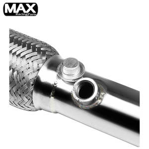 MAX อะไหล่รถแข่งเครื่องยนต์ท่อไอเสียสแตนเลสชุด Downpipe สําหรับ 06-11 <span class=keywords><strong>Honda</strong></span> <span class=keywords><strong>Civic</strong></span> <span class=keywords><strong>Si</strong></span> <span class=keywords><strong>FG2</strong></span>/FA5 - Product Image 6
