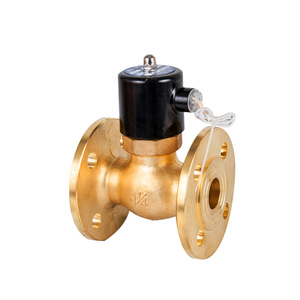 Válvulas Solenoides de Latón de 2 Posiciones y 2 Vías para Agua, Aire y Aceite, 2L-25F 2L-32F con Estructura de Diafragma, Suministradas por el Fabricante - Product Image 2