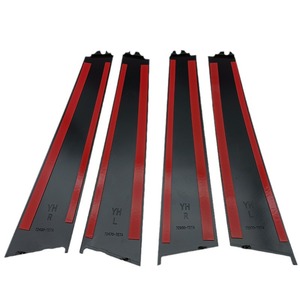 Honda Civic <b>Window</b> Trim <b>Panel</b> 72970-TET-H01 72930-TET-H01 B-Pillar Door Side Molding Left Right - Product Image 1