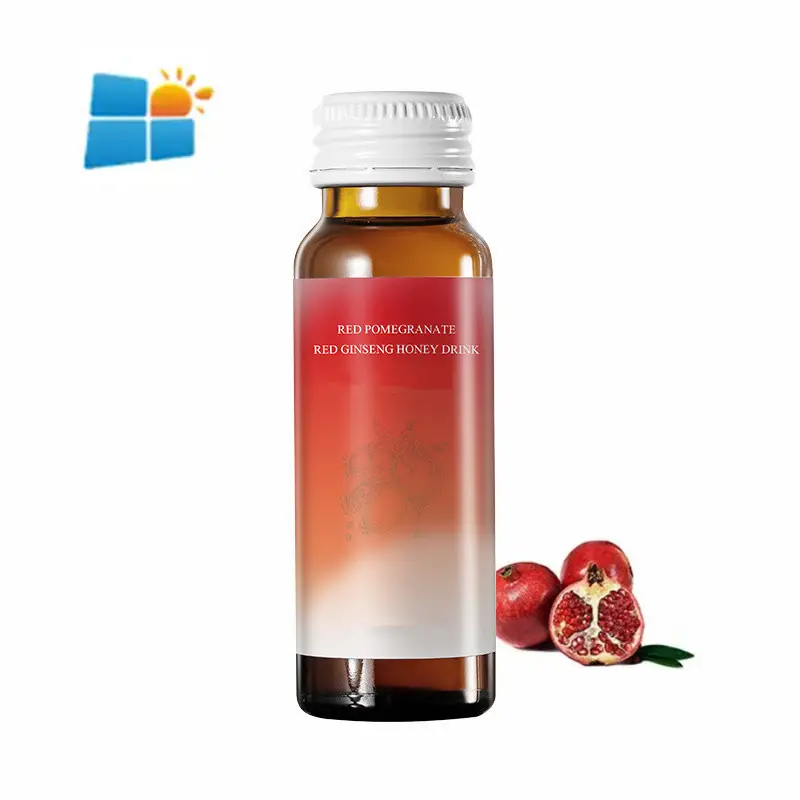 Boisson au ginseng rouge grenade Offres Spéciales de liquide oral fabricant de boisson orale harmonisant le Qi et le liquide oral sanguin