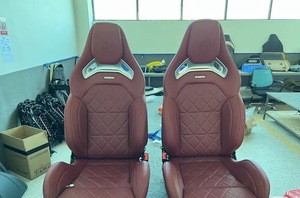 Siège de voiture sport pour C-Class C63 AMG W205, sièges de voiture haute performance en cuir, sièges de sécurité - Product Image 2