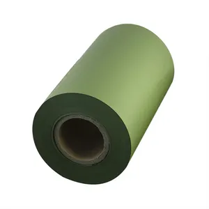 Глянцевая зеленая жесткая пластиковая пленка ПВХ 0,5 мм для блистерной упаковки