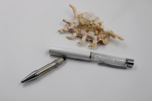 Precio de venta directa de fábrica, bolígrafo de Metal de cristal de 1,0mm de ancho de escritura con impresión de LOGOTIPO para regalo de promoción - Product Image 4