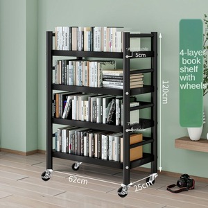 Nouvelle <span class=keywords><strong>petite</strong></span> bibliothèque d'école en bois blanc pour étagère de chambre à coucher moderne - Product Image 1