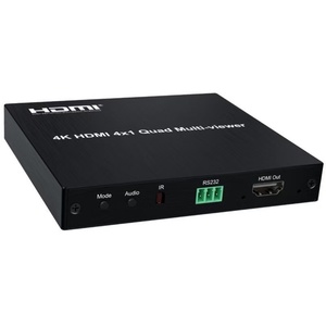 Commutateur UHD 4K pour Quad Multi-viewer, commutation transparente 3x1, <span class=keywords><strong>4</strong></span> <span class=keywords><strong>entrées</strong></span> <span class=keywords><strong>1</strong></span> <span class=keywords><strong>sortie</strong></span>, métal - Product Image 4