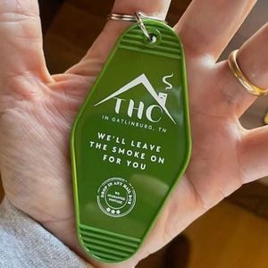 New Vintage Design Motel Keychain Keyring Print Blank Keychains <b>Custom</b> Logo Plastic Room Number Hotel <b>Key</b> Chain - Product Image 6