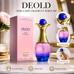 <span class=keywords><strong>Perfume</strong></span> EDP de Larga Duración para <span class=keywords><strong>Mujer</strong></span>, 50ml, con Tapa de Gema Degradada, Marca Privada OEM, Logotipo Personalizado, Venta al Por Mayor - Product Image 2