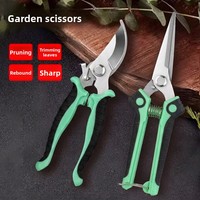 Handmatige roestvrijstalen snoeischaarset voor boomgaard & bloemen, fruitplukkers, huishoudelijke tuin, takkenknipset