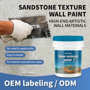 Peinture à effet marbre en <span class=keywords><strong>pierre</strong></span> naturelle pour murs extérieurs, imitation <span class=keywords><strong>pierre</strong></span>, faux granit, revêtement liquide en <span class=keywords><strong>pierre</strong></span>, fabrication OEM - Product Image 4