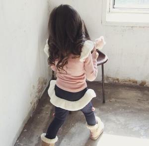 Ropa Infantil de Diseño, Traje Punjabi Modelo Me, Camisa Raglán - Product Image 3