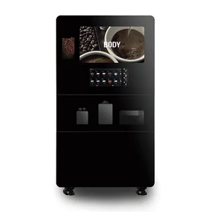 Máquina de café fresca moída com cobertura automática