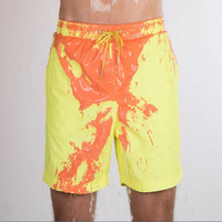 Fuxiu Meilleures ventes Tissu hydrochromique à motif personnalisé, à changement de couleur par l'eau, pour pantalons de fondation et maillots de bain imprimés magiques