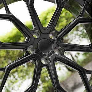 Jantes noires brillantes 18x9.<span class=keywords><strong>5</strong></span> +20 18x10.<span class=keywords><strong>5</strong></span> +<span class=keywords><strong>25</strong></span> 5x114.3 décalées pour BMW 335i E90 - Product Image 4