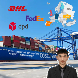 ตัวแทนขนส่งสินค้าทางทะเลอย่างมืออาชีพไปยังยุโรปและสหราชอาณาจักร LCL + FCL Express DDP ddu การจัดส่ง <span class=keywords><strong>dhl</strong></span>/ups ถึงบ้าน - Product Image 1