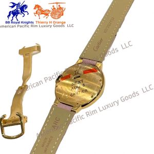 Casual Luxury Women's Designer Watches Handmade Luxury Analog Designer Women's Watches Stainless Steel Leather Band Include Stop - Product Image 4