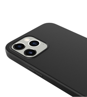Accessoires mobiles, coque en silicone TPU souple ultra-fine, noire mate, pour iPhone 6 7 11 12 13 14 15 16 17 Pro/Plus/Pro Max