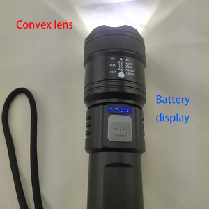 Bán Hot Xách Tay USB Sạc ABS Dài Phạm Vi Tay <span class=keywords><strong>Torch</strong></span> Ánh Sáng Zoomable Đèn Pin <span class=keywords><strong>300</strong></span> <span class=keywords><strong>Lumens</strong></span> IP44 Cho Đi Bộ Đường Dài Đi Xe đạp Cắm Trại - Product Image 5