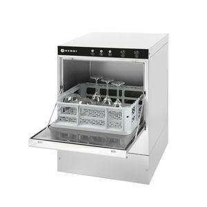 Lavavajillas Comercial de 40x40 con Control Electromecánico 230V/2800W 470x510x(H)710mm Incluye Bomba de Drenaje - Product Image 1