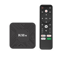 Usine chaude en gros K98N H313S-2 2 + 16 Mini TV Box Android Set Top Box G-oogle Voice Control Smart 4K Streaming Tv Boxes