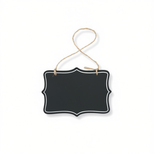 กระดานดำไม้ Ilan ขนาด 7x10 ซม. พร้อมเชือกสำหรับแขวน - Product Image 2