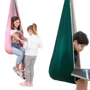 2023 Agreat Best Selling Top Rate Spandex Deep Pressure Therapy Sensory Swing Customized Sensory Swing
