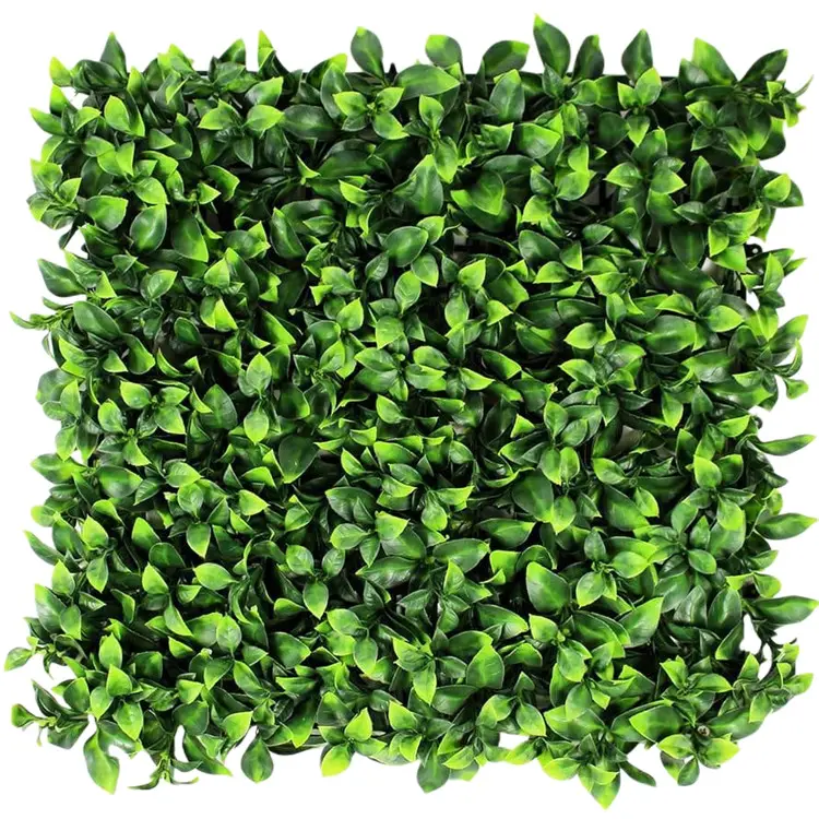 Artificial green panel backdrop Decorative grass wall for decoration