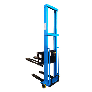 自装叉车1T 1.6M车载叉车电池供电电动自装叉车半电动堆垛机 - Product Image 2