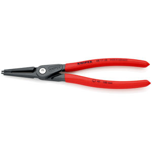 KNIPEX 48 11 J3 SB Precision circlip <b>pliers</b> for internal circlips with holes Resin coated - Product Image 1