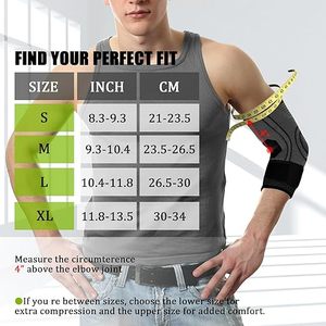 <span class=keywords><strong>Coudières</strong></span> réglables pour hommes et femmes, utilisées pour soulager la <span class=keywords><strong>tendinite</strong></span>, l'arthrite et soutenir la musculation, le golf et l'exercice. - Product Image 2
