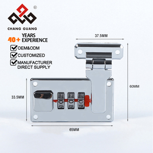 Nhà Máy Cung Cấp Trực Tiếp Kết Hợp Số Khóa Cho Trường Hợp Bằng Gỗ Kẽm Hợp Kim Mật Khẩu Mã Bảo Mật 3 Chữ Số Kết Hợp Khóa - Product Image 3