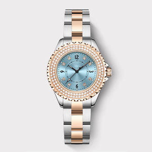 <span class=keywords><strong>VLOVE</strong></span> Reloj de Mujer Moda Madre Perla Dial Piedra Impermeable Luz Reloj de Lujo - Product Image 4