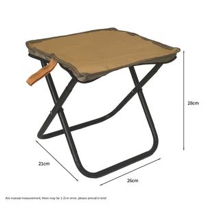 Ruida Сверхлегкий портативный цельный Оксфордский Железный рыболовный стул современный парк кемпинг открытый складной - Product Image 3