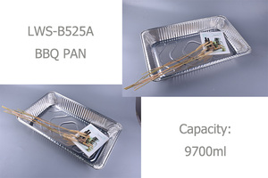 Plateaux en étain Rectangle Pleine Taille Contenants De Cuisson <span class=keywords><strong>Plat</strong></span> À Tarte Bbq Grill Plaque 9700ml <span class=keywords><strong>Grand</strong></span> Papier D'<span class=keywords><strong>aluminium</strong></span> 21x13 <span class=keywords><strong>Aluminium</strong></span> Alimentaire Accepter - Product Image 3