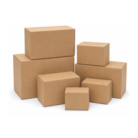 Boîte en carton ondulé pour transport, emballage en gros, personnalisable avec logo, fourniture en vrac