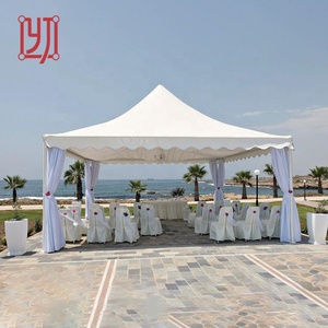 <span class=keywords><strong>Tente</strong></span> de réception de mariage en PVC de type pagode pour l'extérieur, 5x5m, 6x6m, pour salon professionnel - Product Image 1