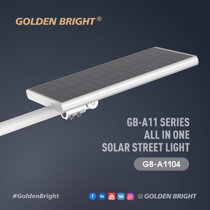 Farola Solar Exterior Impermeable Golden Bright de 50W LED con Panel Solar GB-A1104 - Product Image 6