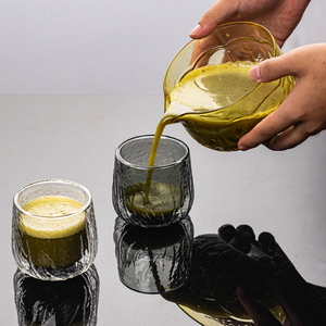 Ensemble <span class=keywords><strong>de</strong></span> thé en verre <span class=keywords><strong>de</strong></span> style japonais Japandi avec bol à matcha en forme d'épi <span class=keywords><strong>de</strong></span> <span class=keywords><strong>blé</strong></span>, accessoires, style dynastie Song, résistant à la chaleur, écologique, qualité alimentaire, personnalisé - Product Image 5