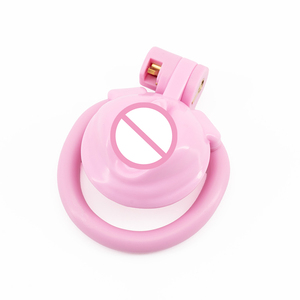 Jaula de Castidad para Pene, de Plástico, en 6 Colores, con Anillo de 4 Tamaños, Dispositivo de Castidad para Hombres, Juguetes Sexuales para Adultos, Gay - Product Image 3