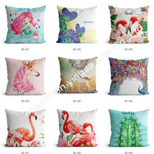 カクタスパターンDIYクロスステッチピローケース刺繍クッションカバーソファ用新作刺繍工芸品 - Product Image 4